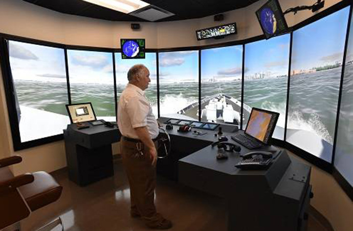Delgado maritime simulator