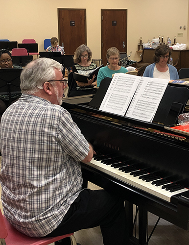 piano player and singer