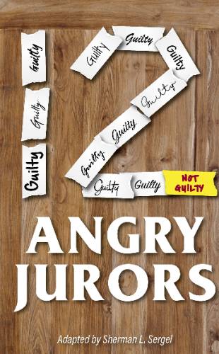 12 angry jurors poster (word art)