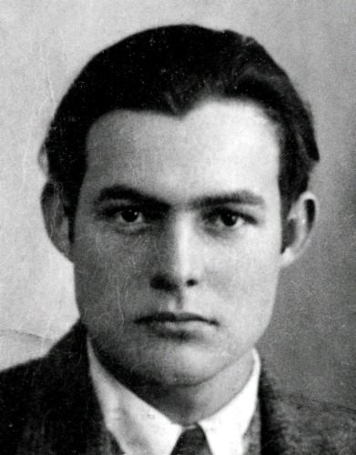 ernest hemingway author photo