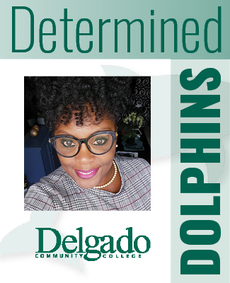 Nelcia Headshot with dolphin icon