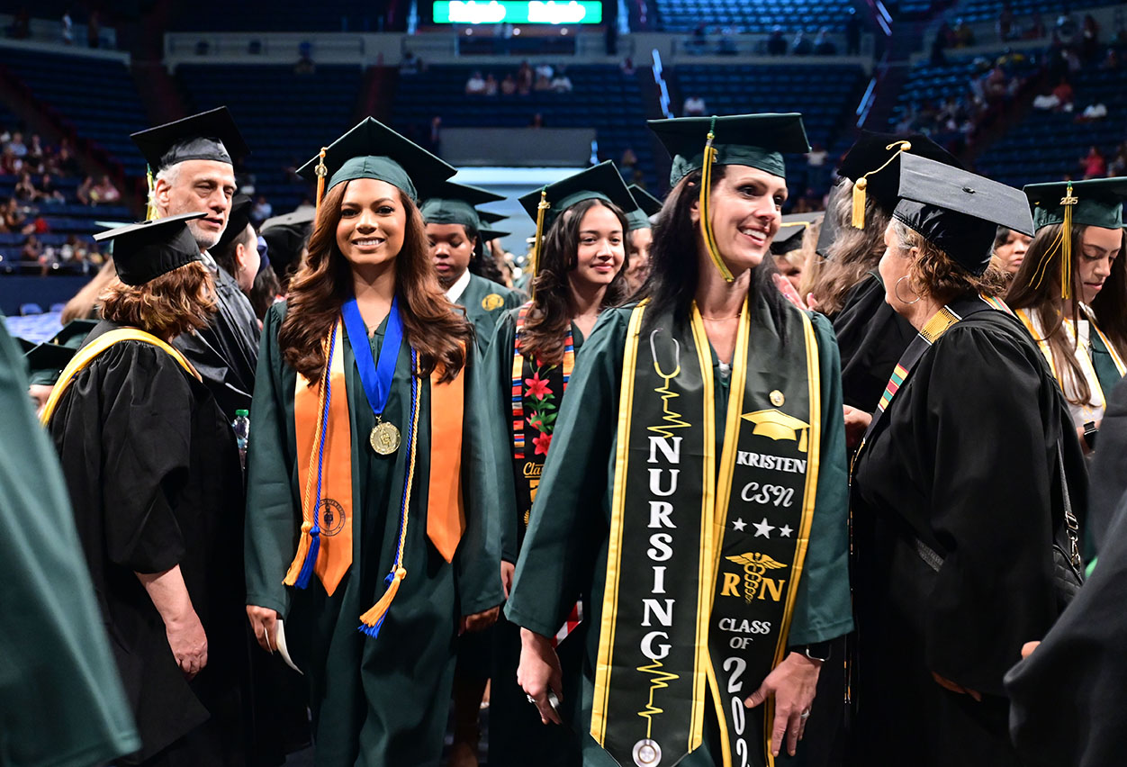 Delgado Spring 2025 graduates