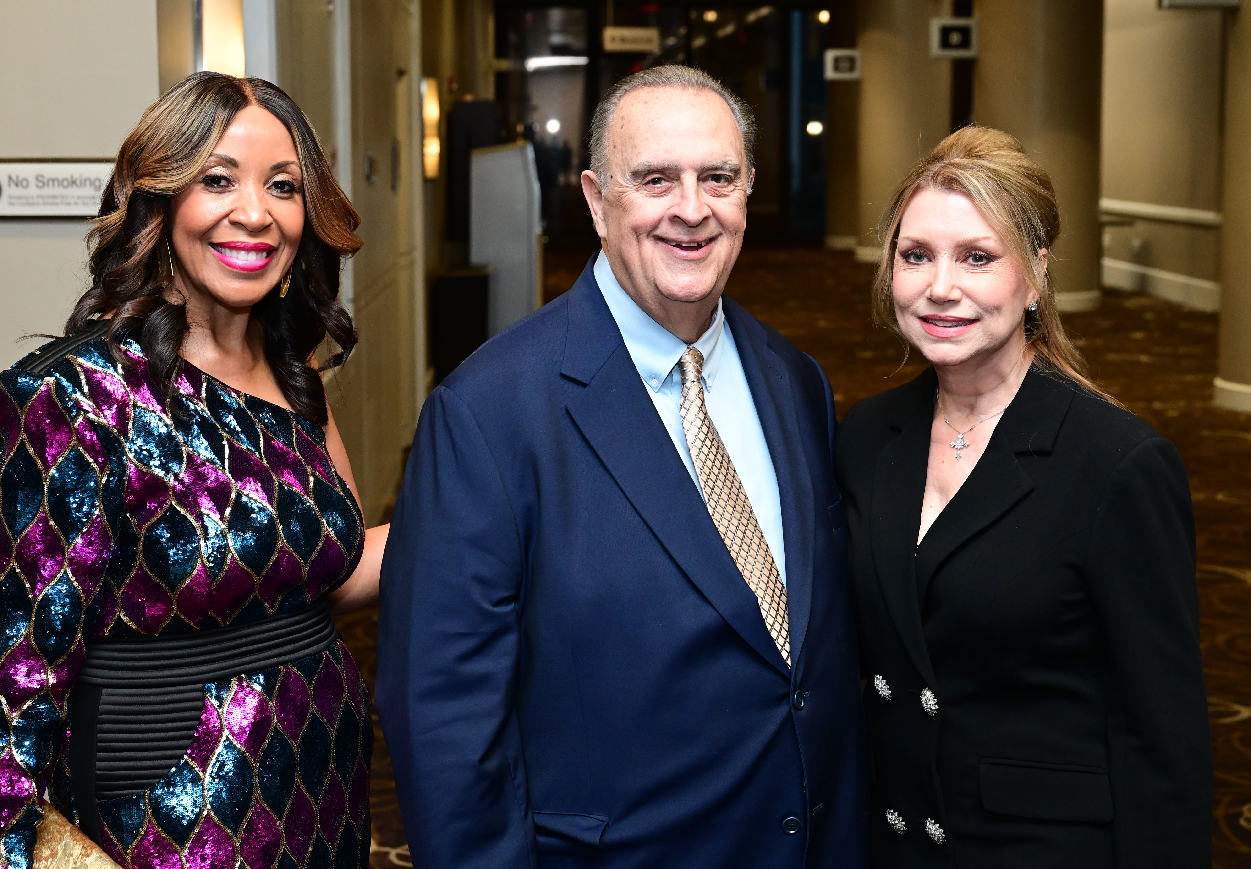 Chancellor Larissa Littleton Steib and Mr. and Mrs. Joey Georgusis 