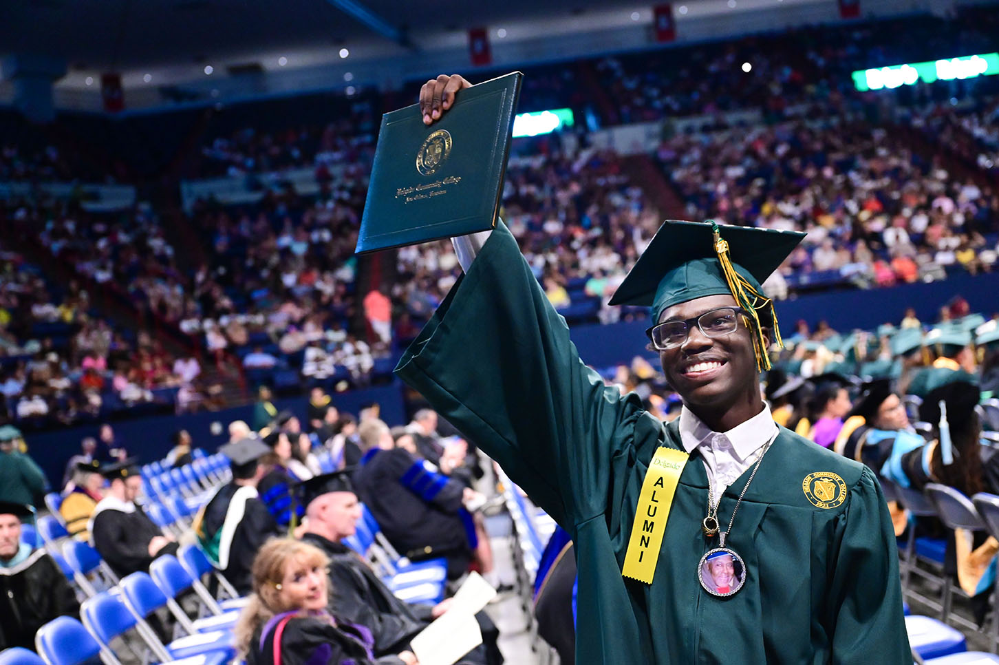 Spring 2025 Delgado graduate