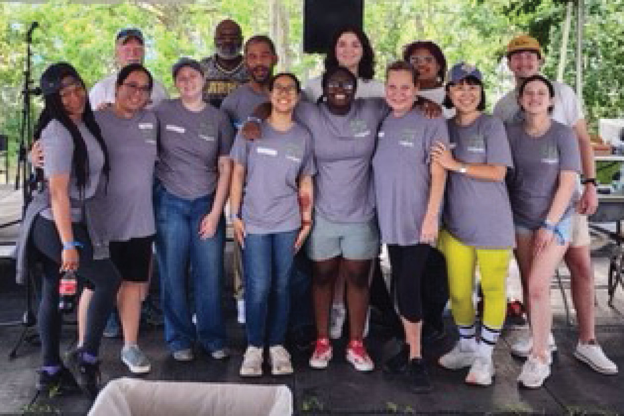 Delgado Culinary students at Hogs for the Cause 2025