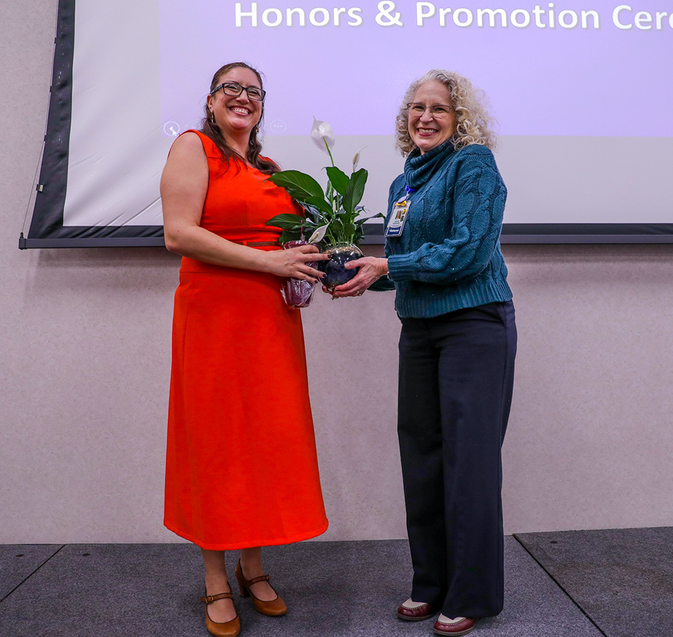 Jennifer Fernandez and Susan Salomone