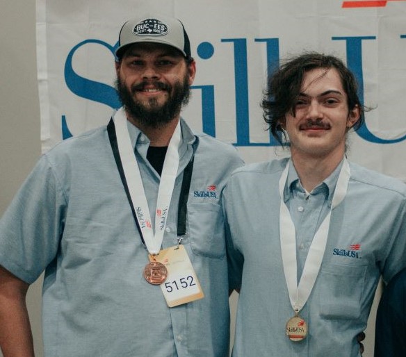 Delgado SkillsUSA medalists