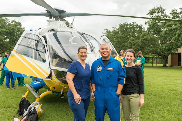 Ochsner Flight Care visit