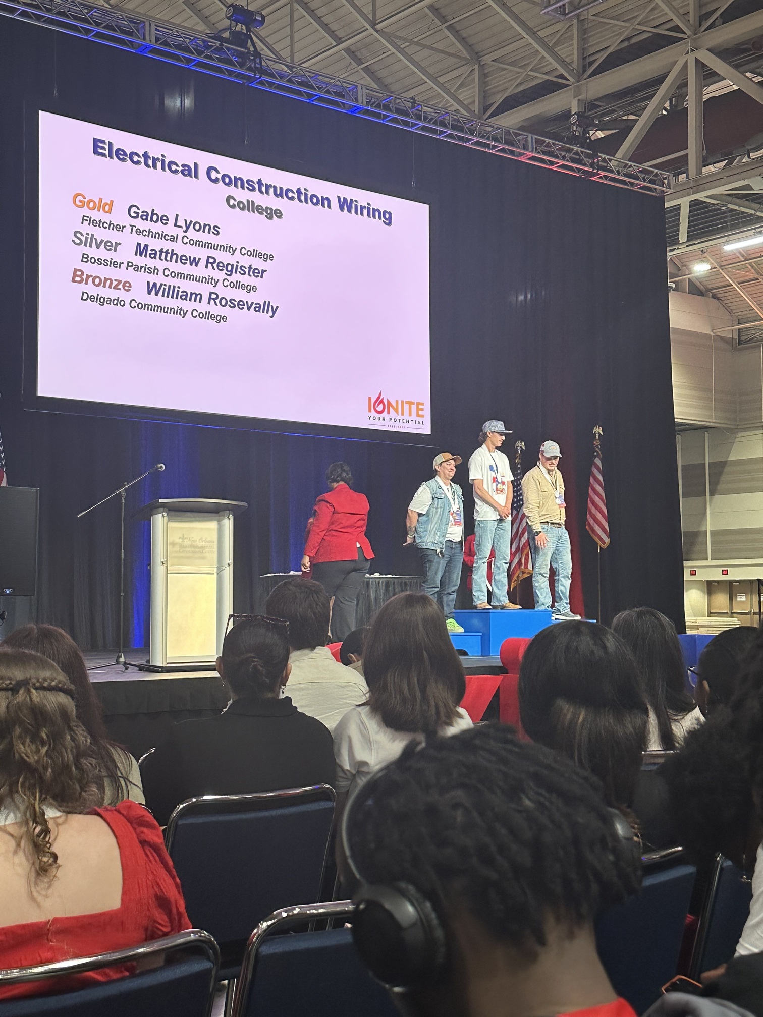 Electrical construction wiring medalists