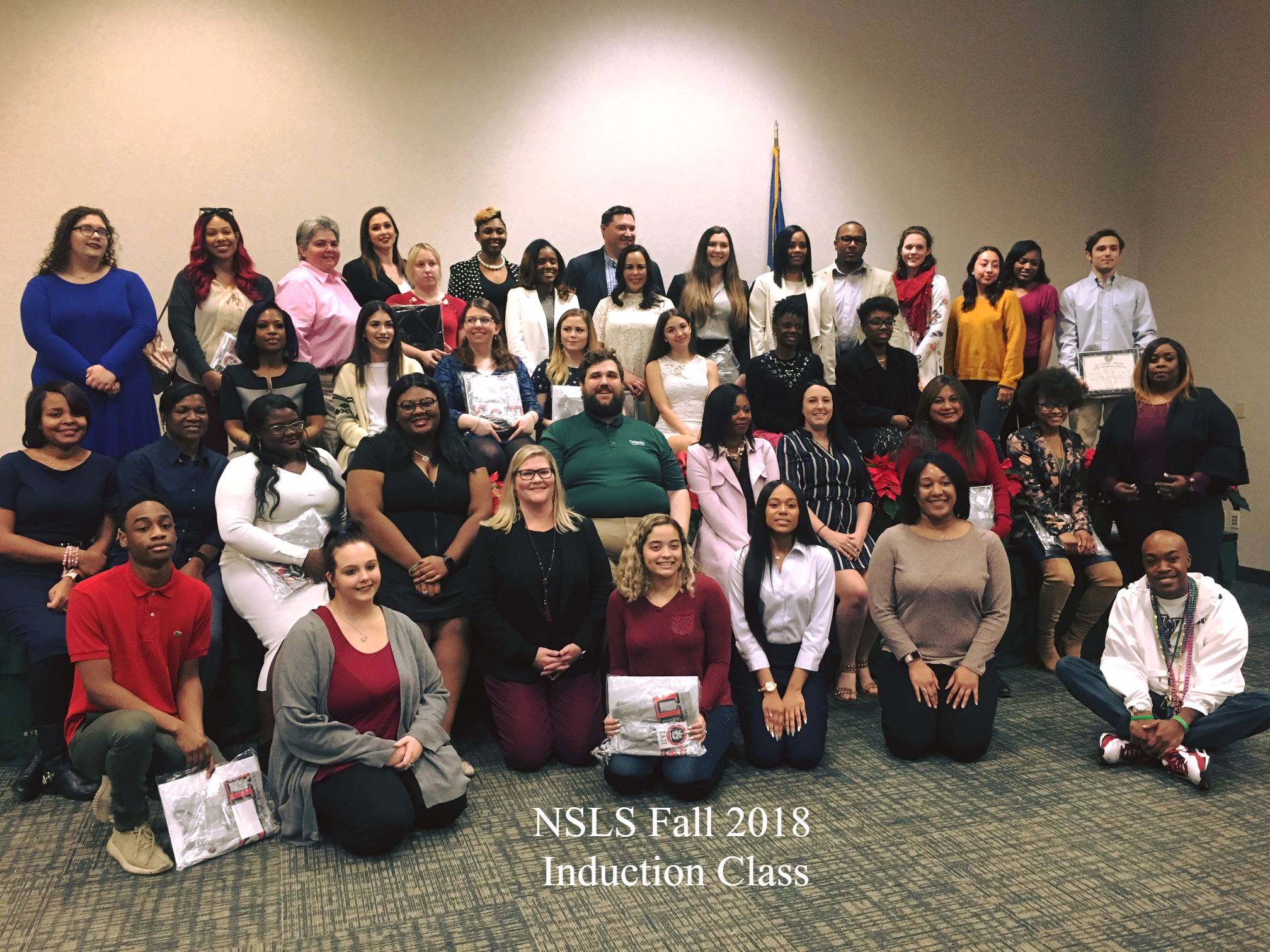 Group picture from past induction program