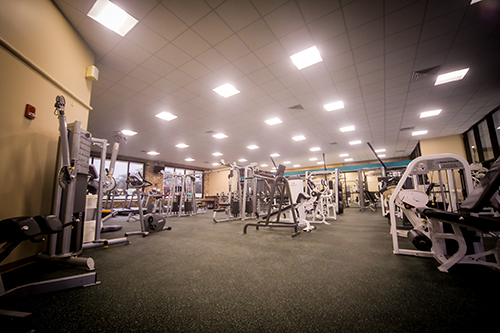 interior of the gym