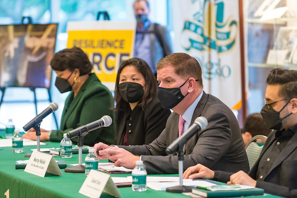 Marty Walsh at Delgado Marty Walsh at Delgado